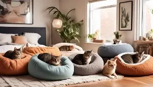 cats sleeping preference unveiled