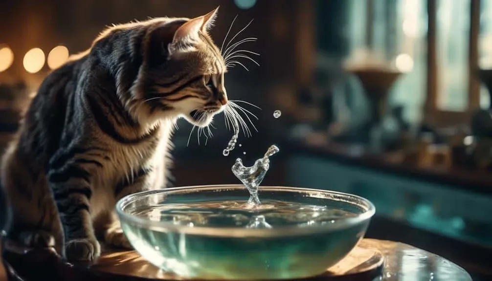 cats unique water preferences