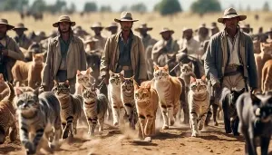 celebrating cat herders success