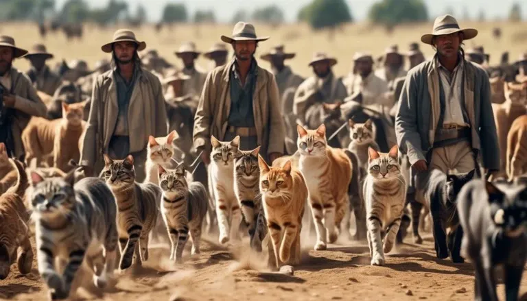 celebrating cat herders success