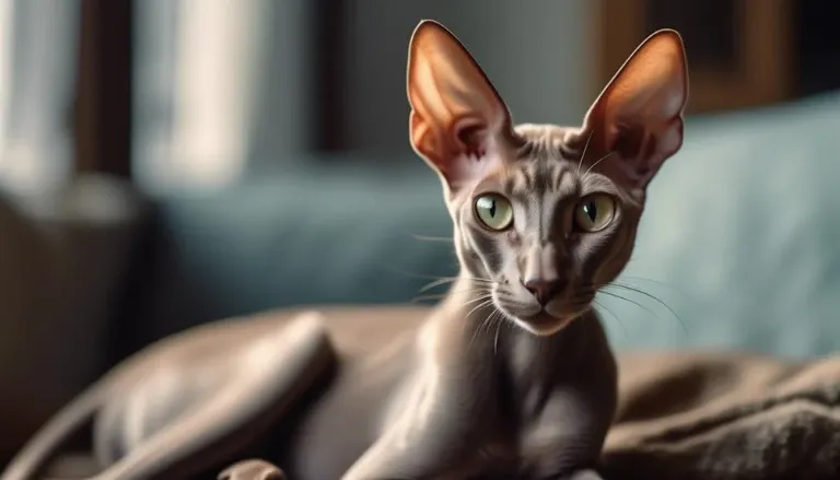 charming oriental shorthair cats