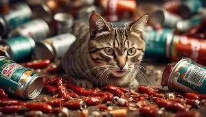 chili beans harmful to cats