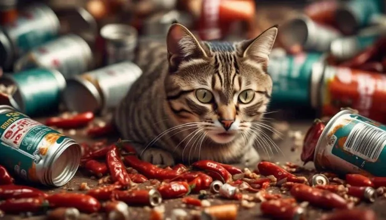 chili beans harmful to cats