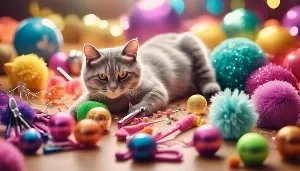 cleaning cat toys effectively