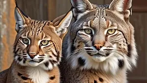 comparing bobcats and house cats spot the distinctions