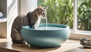 comparing cat water bowl