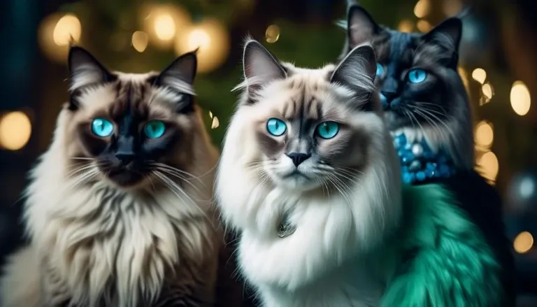 comparing ragdoll and snowshoe cats