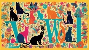 creative feline names starting with w