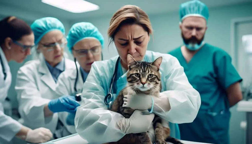 critical situation for cat