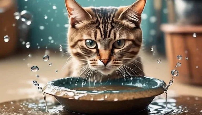 curing cat s water induced coughing