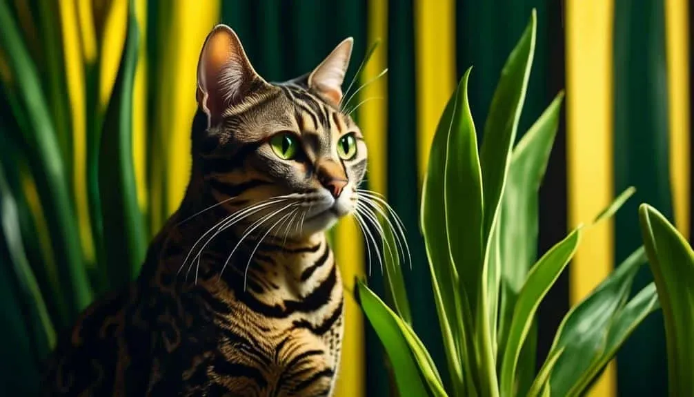 dangerous snake plants for cats