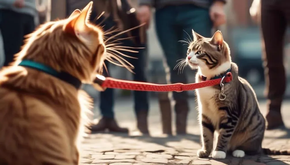 debate over cat leashes