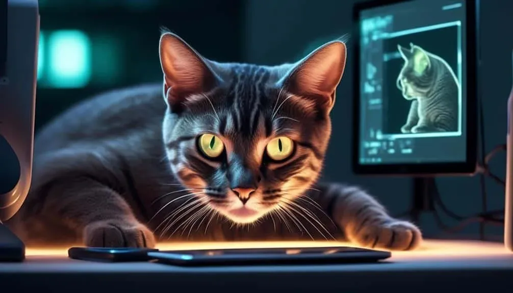 discovering a feline s microchip