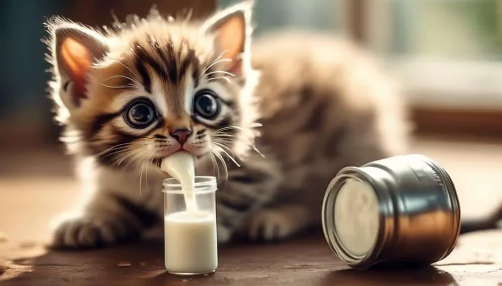 discovering clues about small kittens