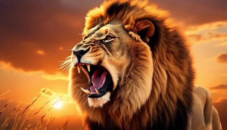 distinctive lion roars explained