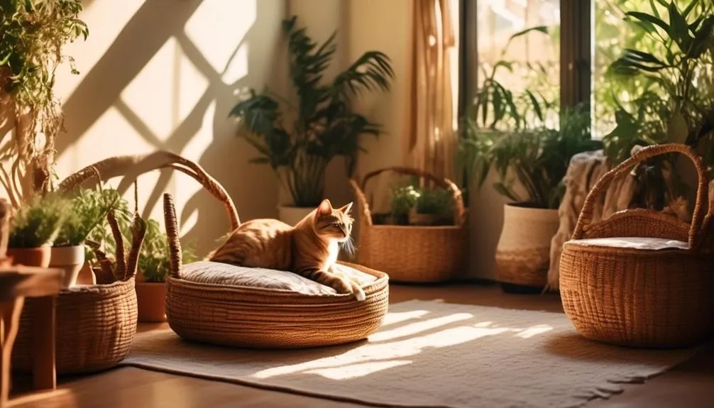 diy basket beds for cats