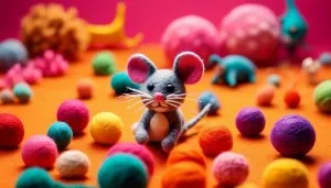 diy felt toys for cats