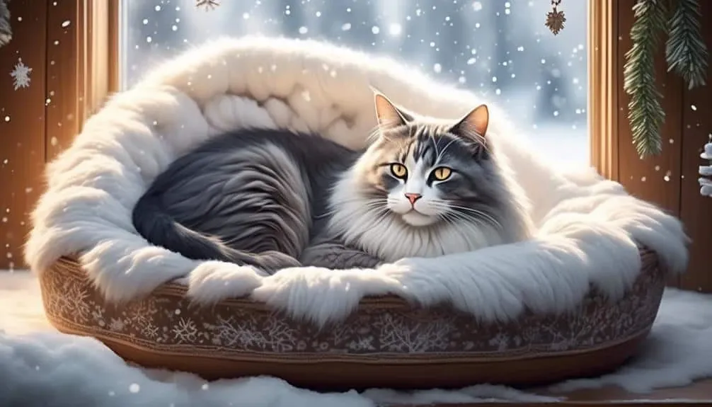 effects of cold weather on cats