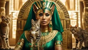 egypt s cleopatra and cats