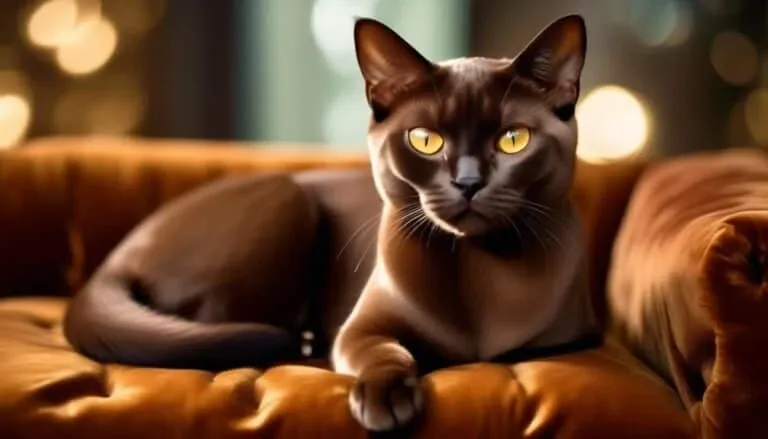 elegant and mysterious sable burmese cats