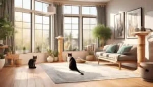 enhancing cat tree placement