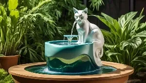 essential cat water fountains