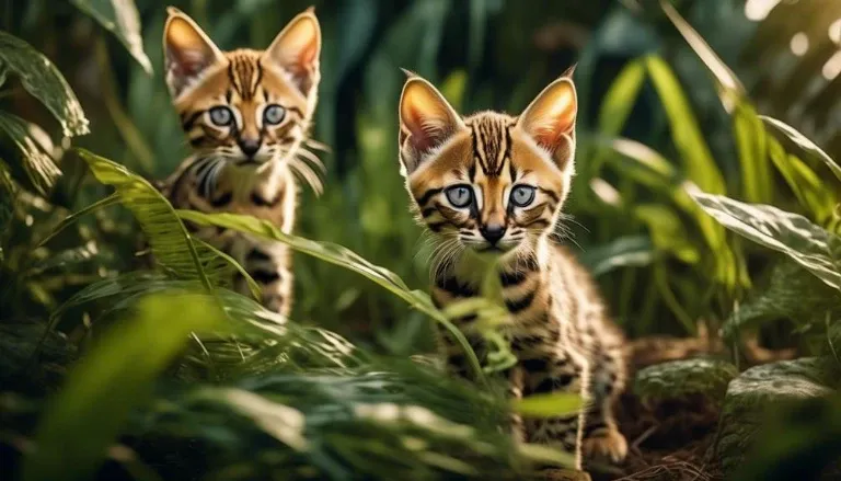 exotic bengal savannah kittens