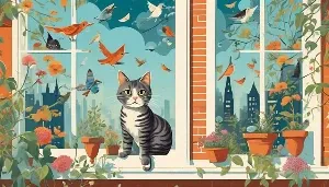 fascinating cat bird watching phenomenon