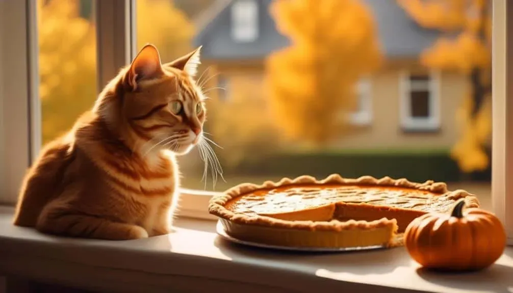 fatal consequences of pumpkin pie for cats