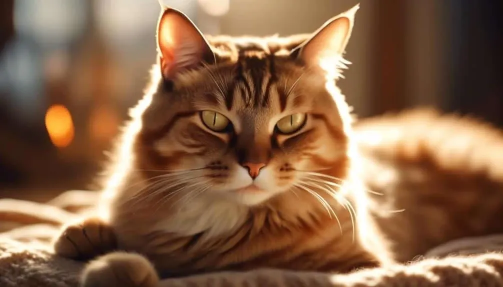 feline fascination with warm