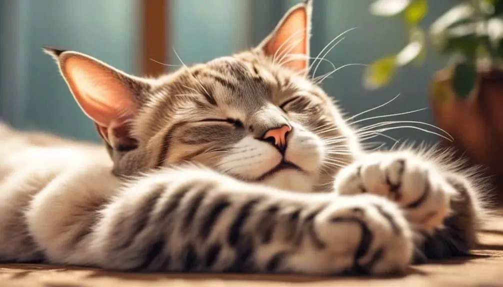 feline frenzy for belly rubs