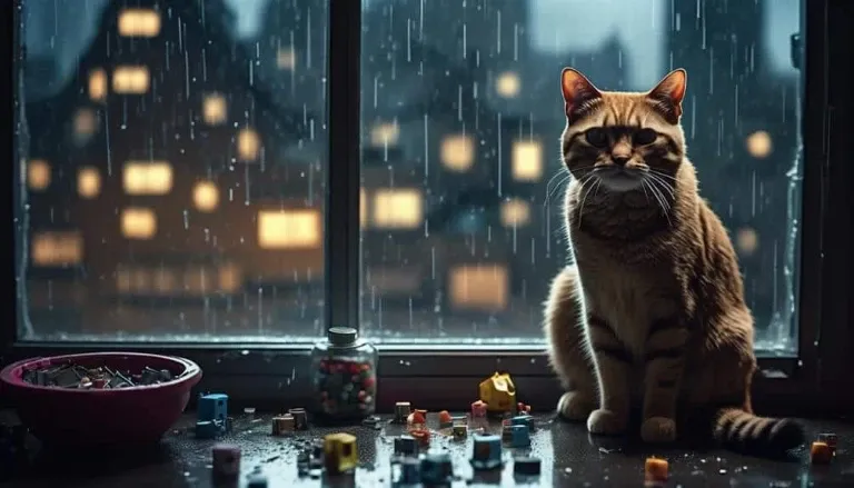 feline sadness heartbreaking signs