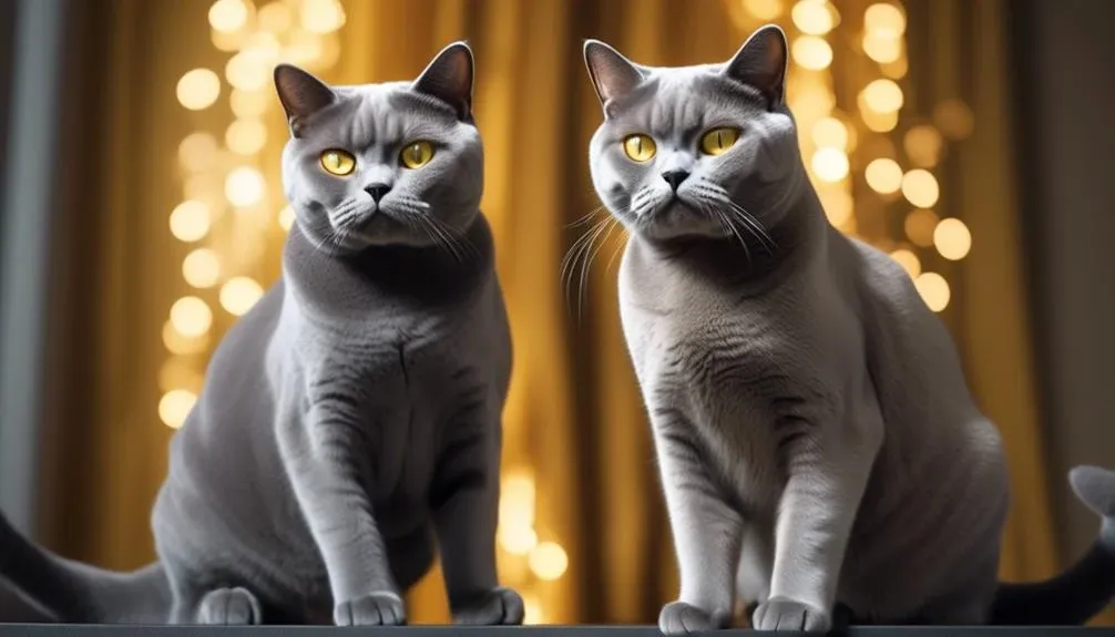 feline showdown chartreux vs british shorthair