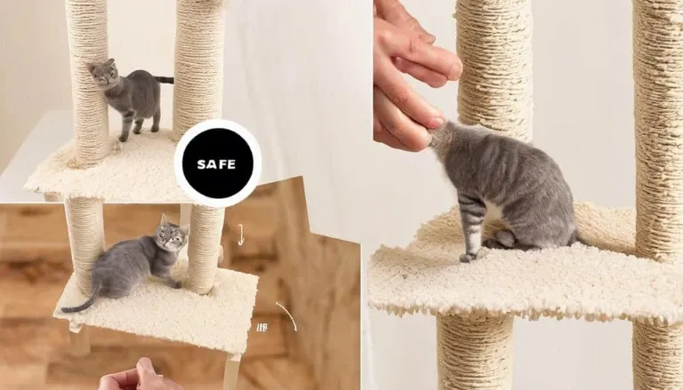 finding safe glue for cat trees