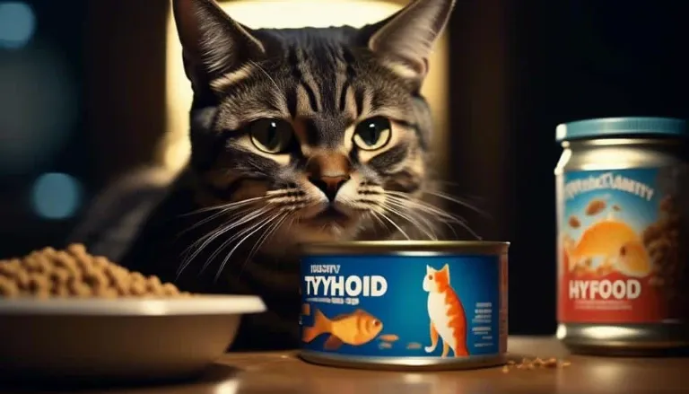 fish flavored cat food hypothyroidism