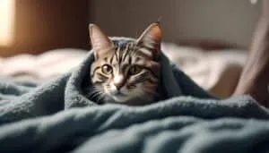 gaining trust with stray cats