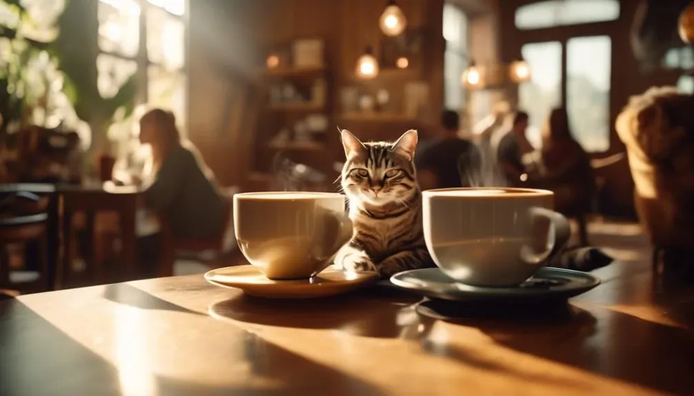global popularity of cat caf s