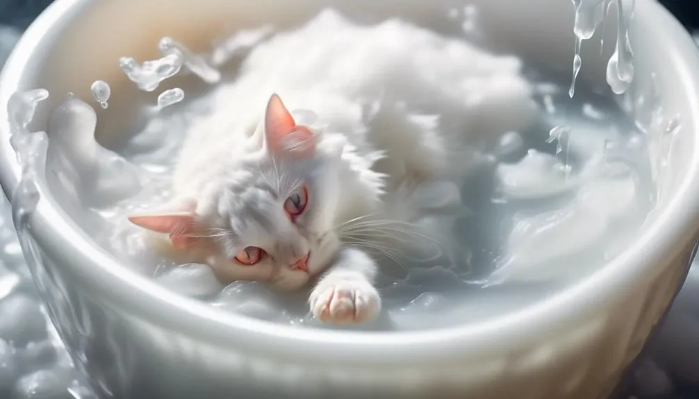 hot water kills cat fleas