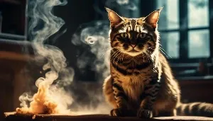 incense poses danger to cats