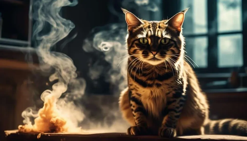 incense poses danger to cats