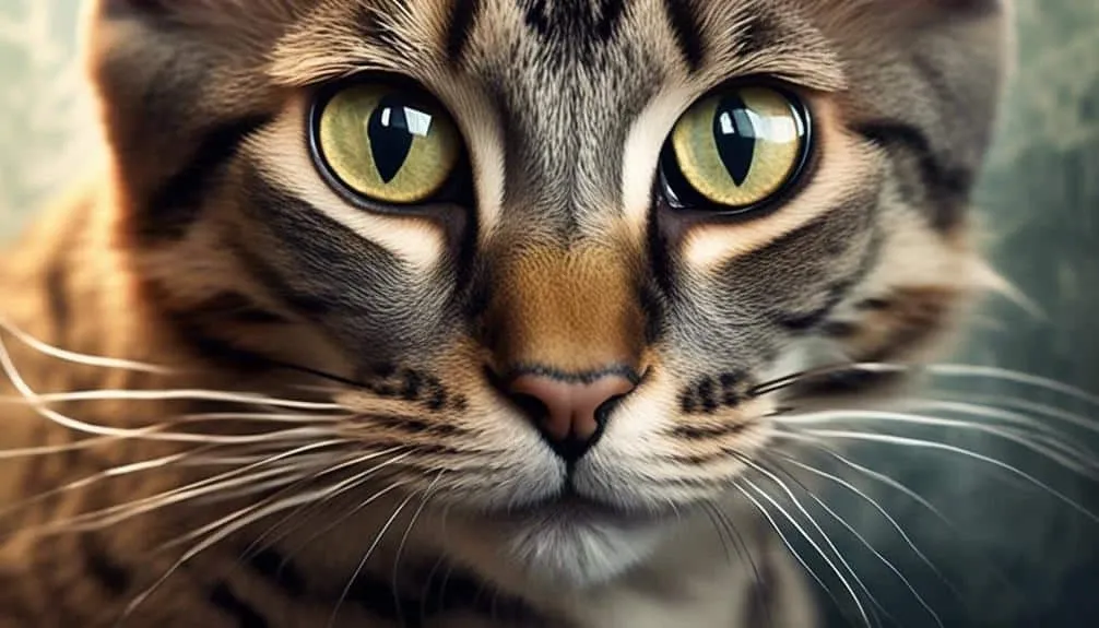 intense cat gaze analysis