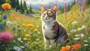 interactions between cats and rabbits