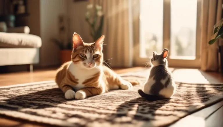 introducing cats and rabbits