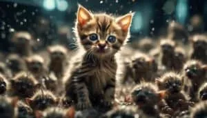 kittens at risk from fleas