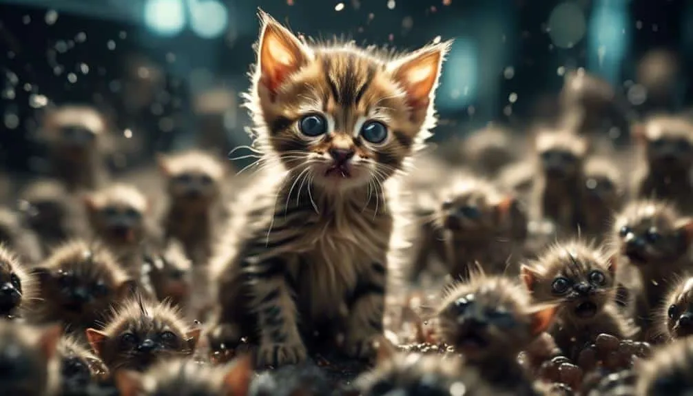 kittens at risk from fleas