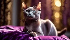 lavish lilac burmese cats