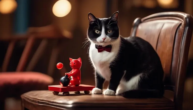 lucky tuxedo cat s charm