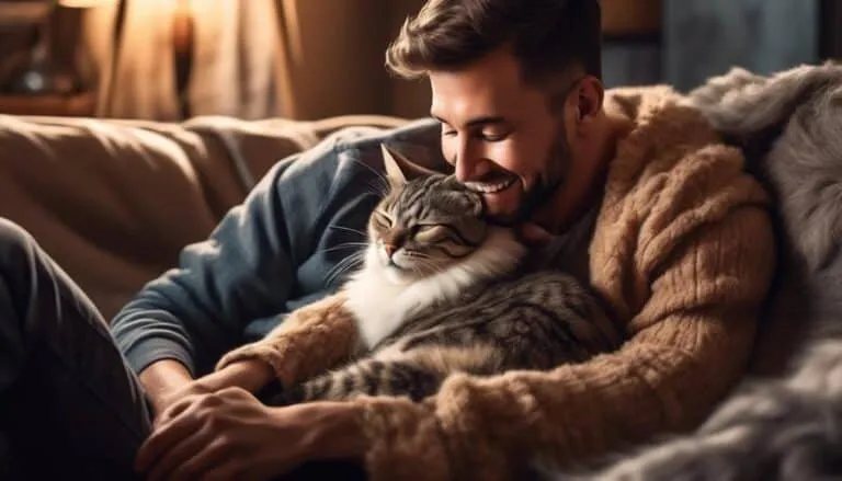 male cats and affection