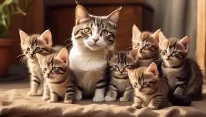 male cats recognize kittens