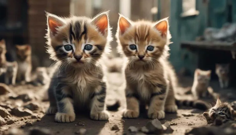 mother cats abandoning kittens